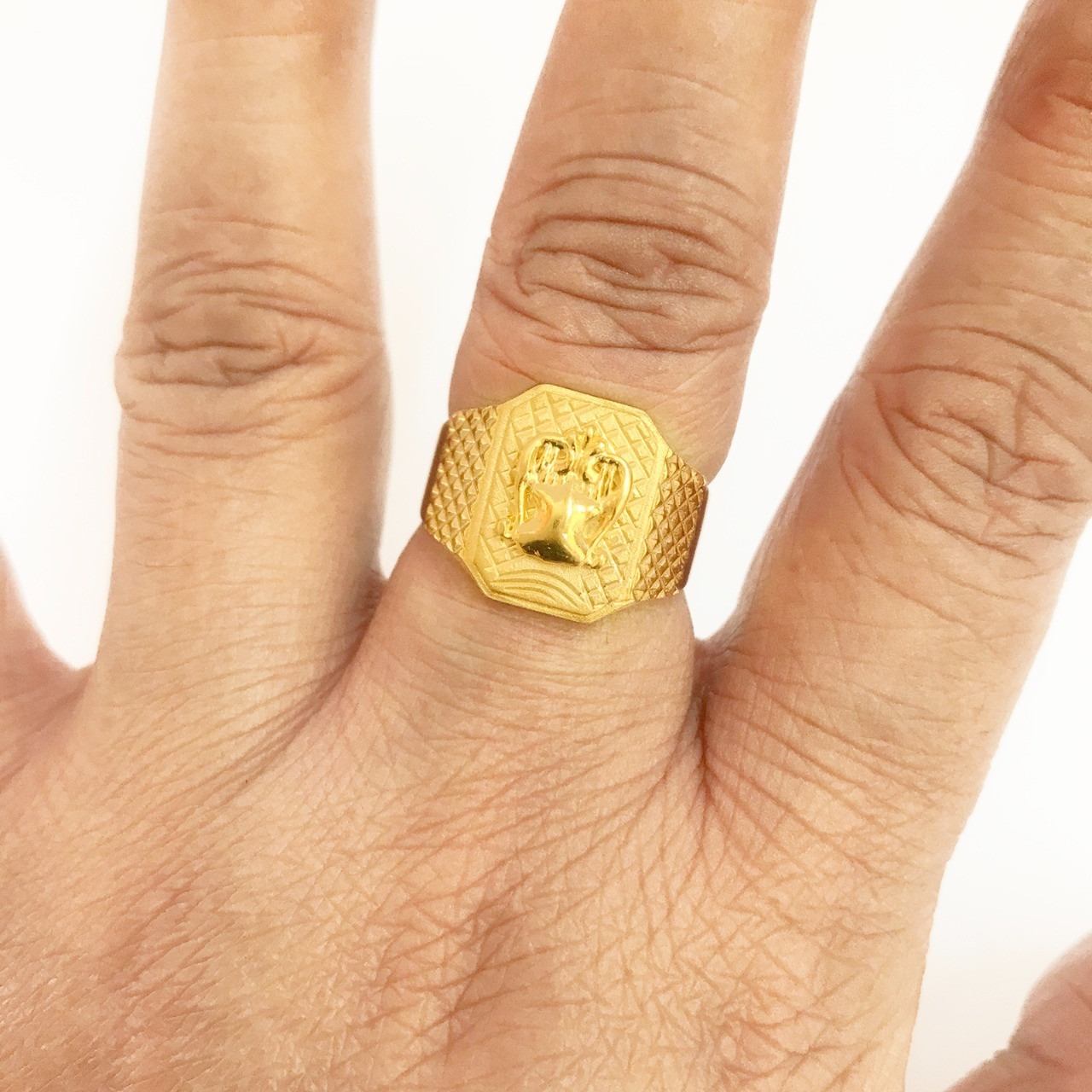 Gents Crown Ring