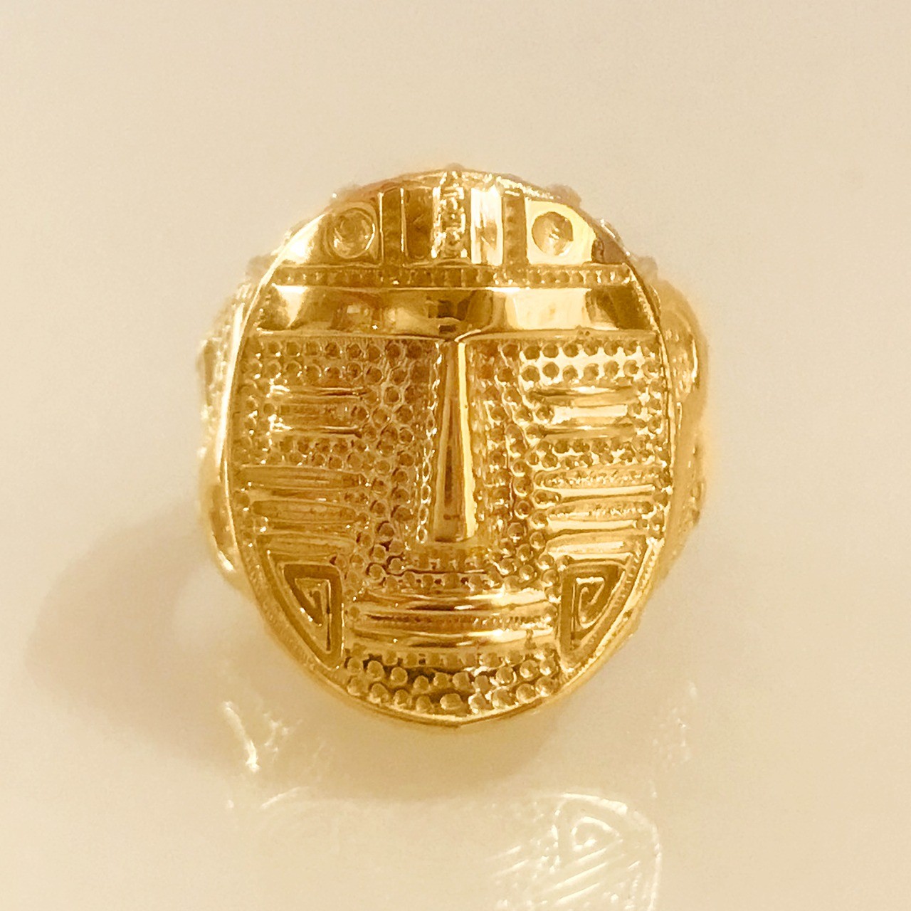 22 K Pure Gold Mohan Jodoro Unisex Finger Ring